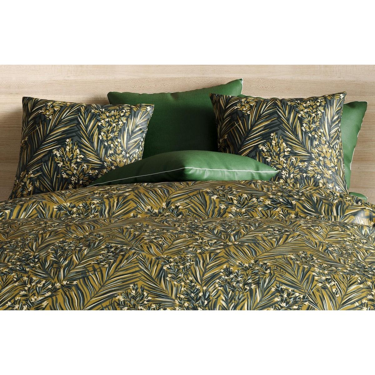 Les Ateliers du Linge Parure De Couette 3pcs 260x240cm 100% Coton Bio 57 Fils/cm2-nava