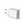 Voir la diapositive 1 : FORCE POWER Chargeur USB C USB-C 25W Recyclé Blanc