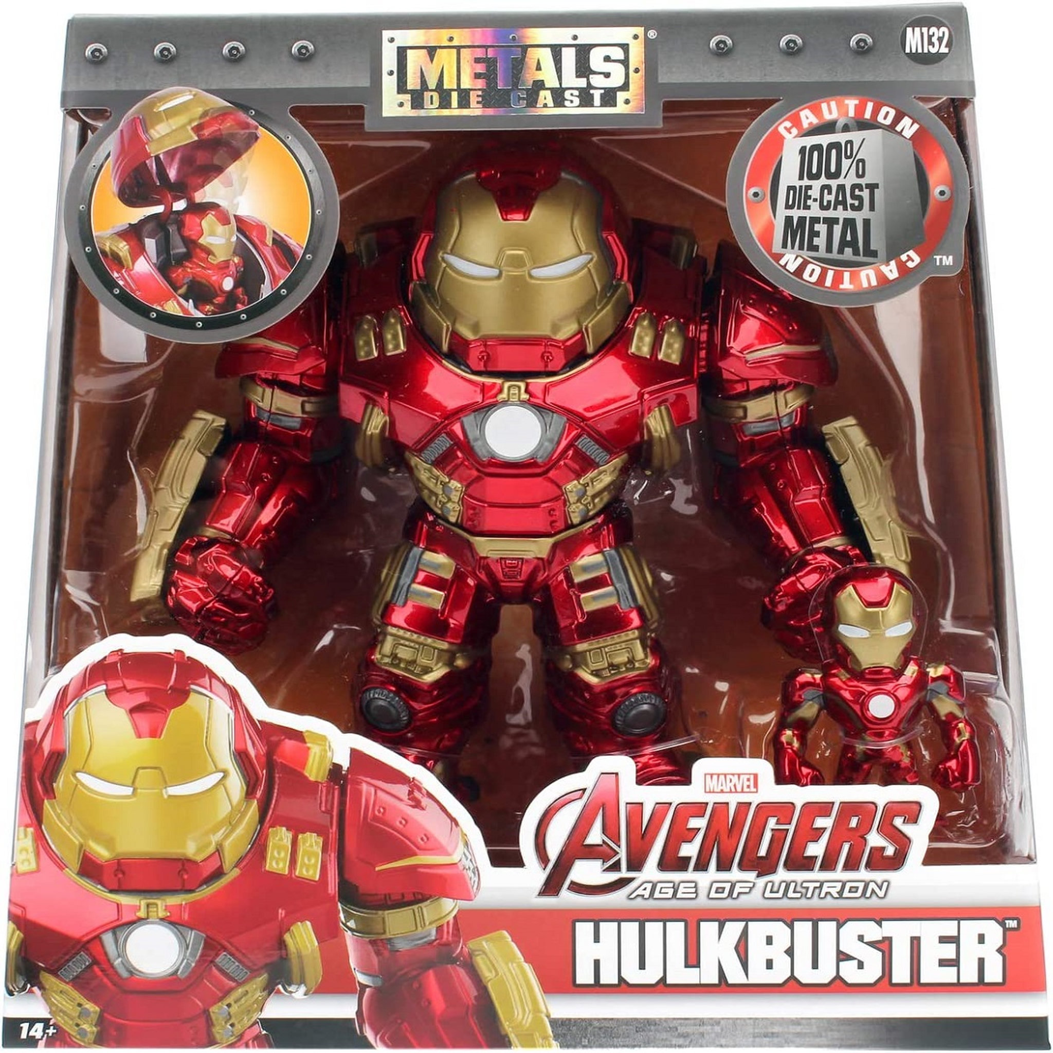 Voir la diapositive 2 : SMOBY Figurines Marvel Ironman Hulkbuster 15+5cm x1