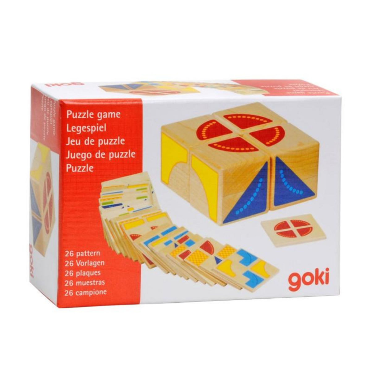 Goki GOKI Jeu de puzzle Kubus