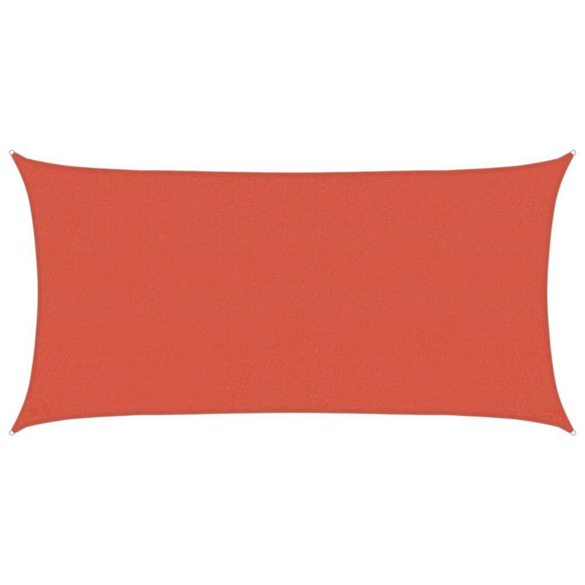 VIDAXL Voile d'ombrage 160 g/m^2 Terre cuite 2,5x4,5 m PEHD