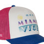 Voir la diapositive 4 : CAPSLAB Casquette trucker mousse avec filet Miami Vice Cops