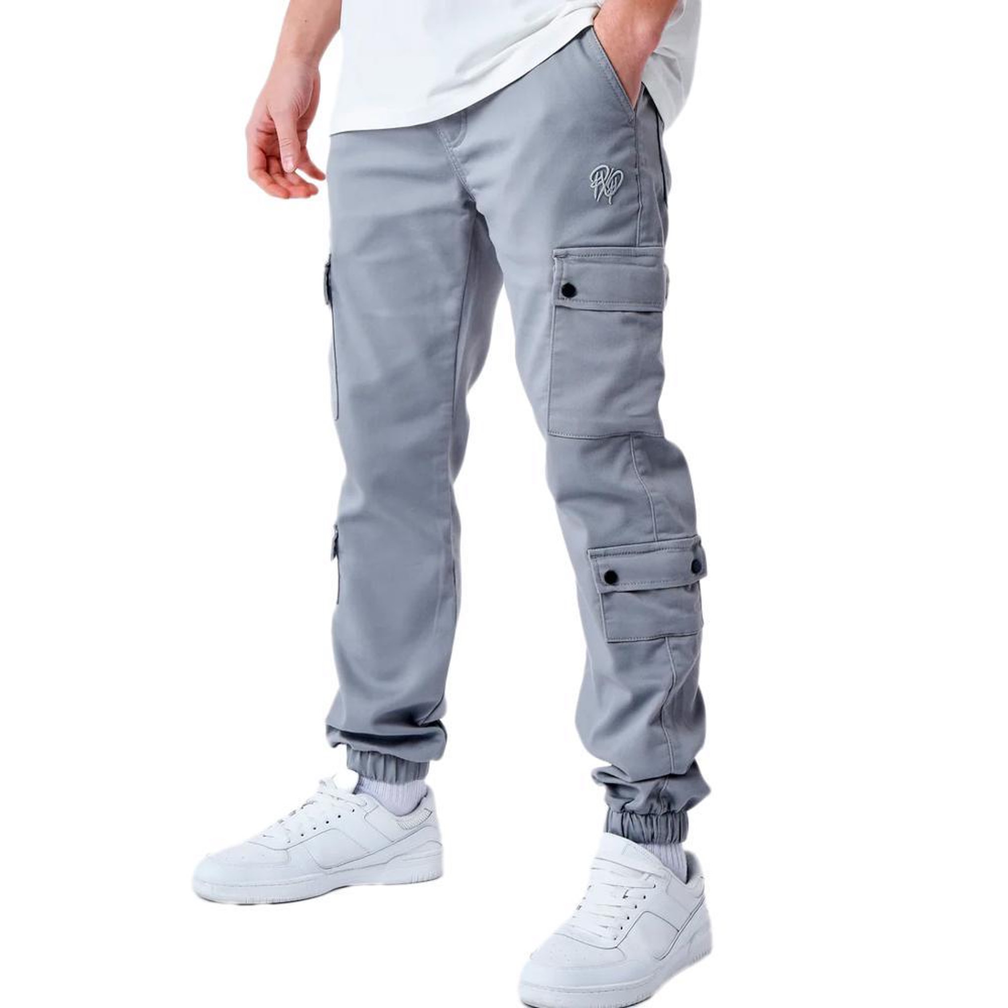 Voir la diapositive 1 : Project X Pantalon Cargo Gris Homme Project X Paris T19939