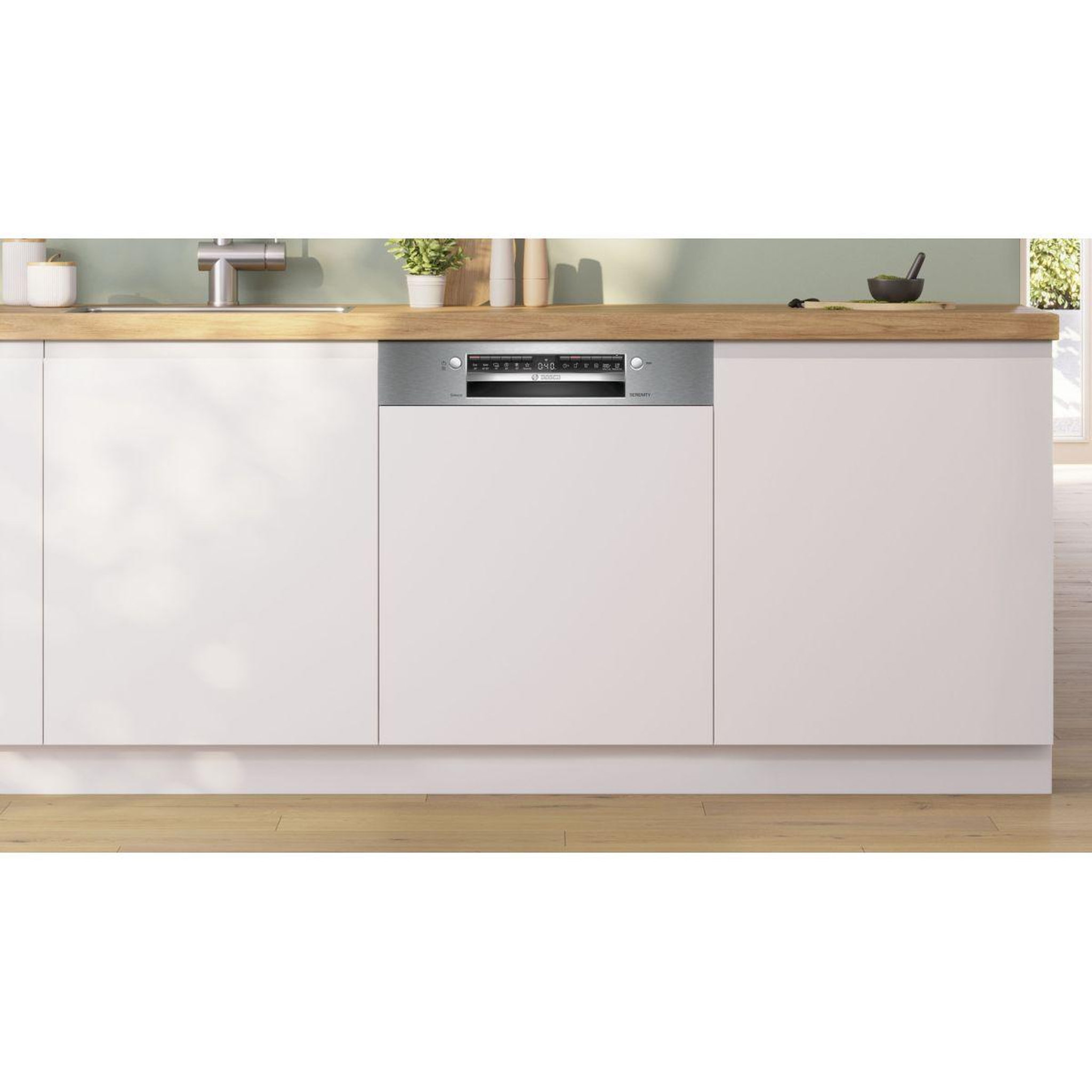 Voir la diapositive 3 : BOSCH Lave vaisselle encastrable SMI4HTS06E Serenity Série 4 Silence