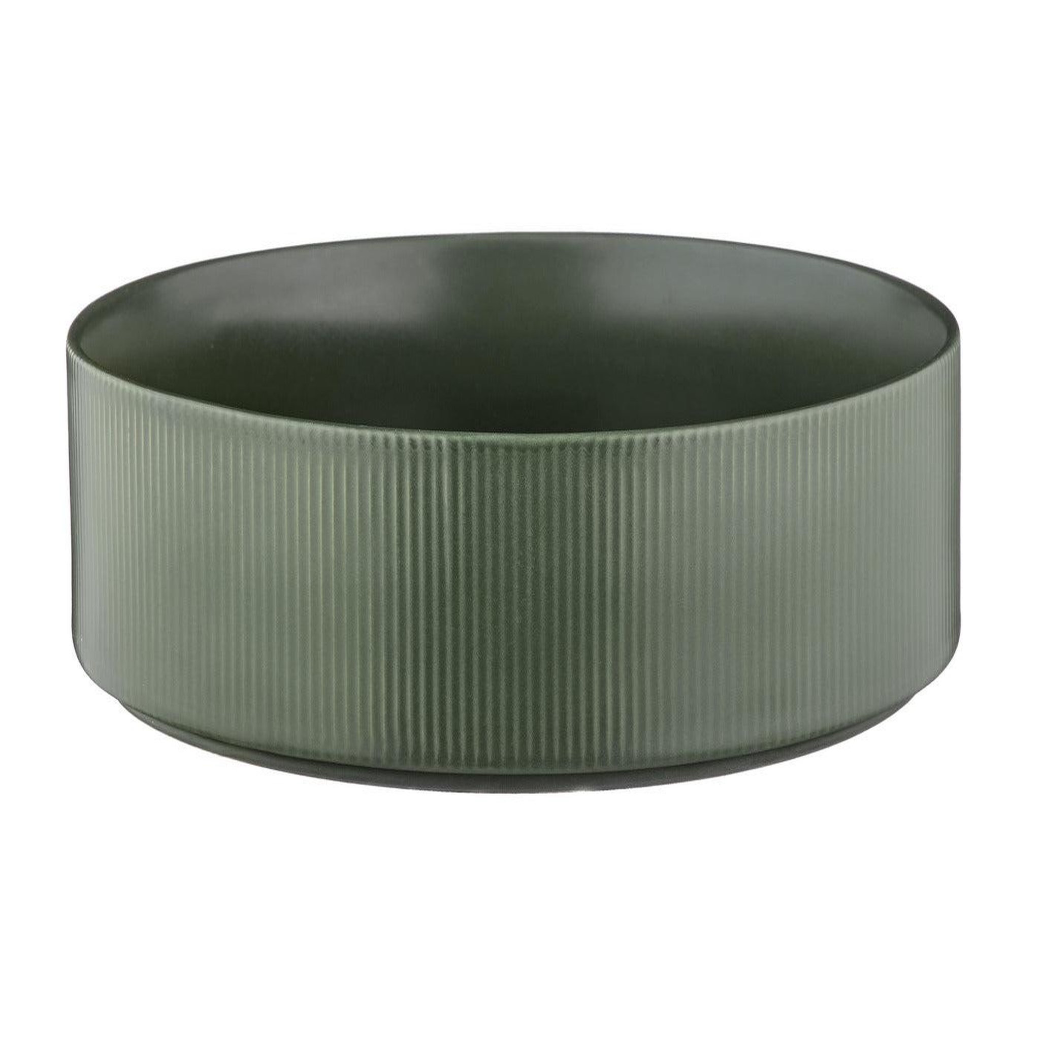 Voir la diapositive 5 : BJORN Saladier scandi ø21,5cm et ø27,5cm - 2 pièces - olive