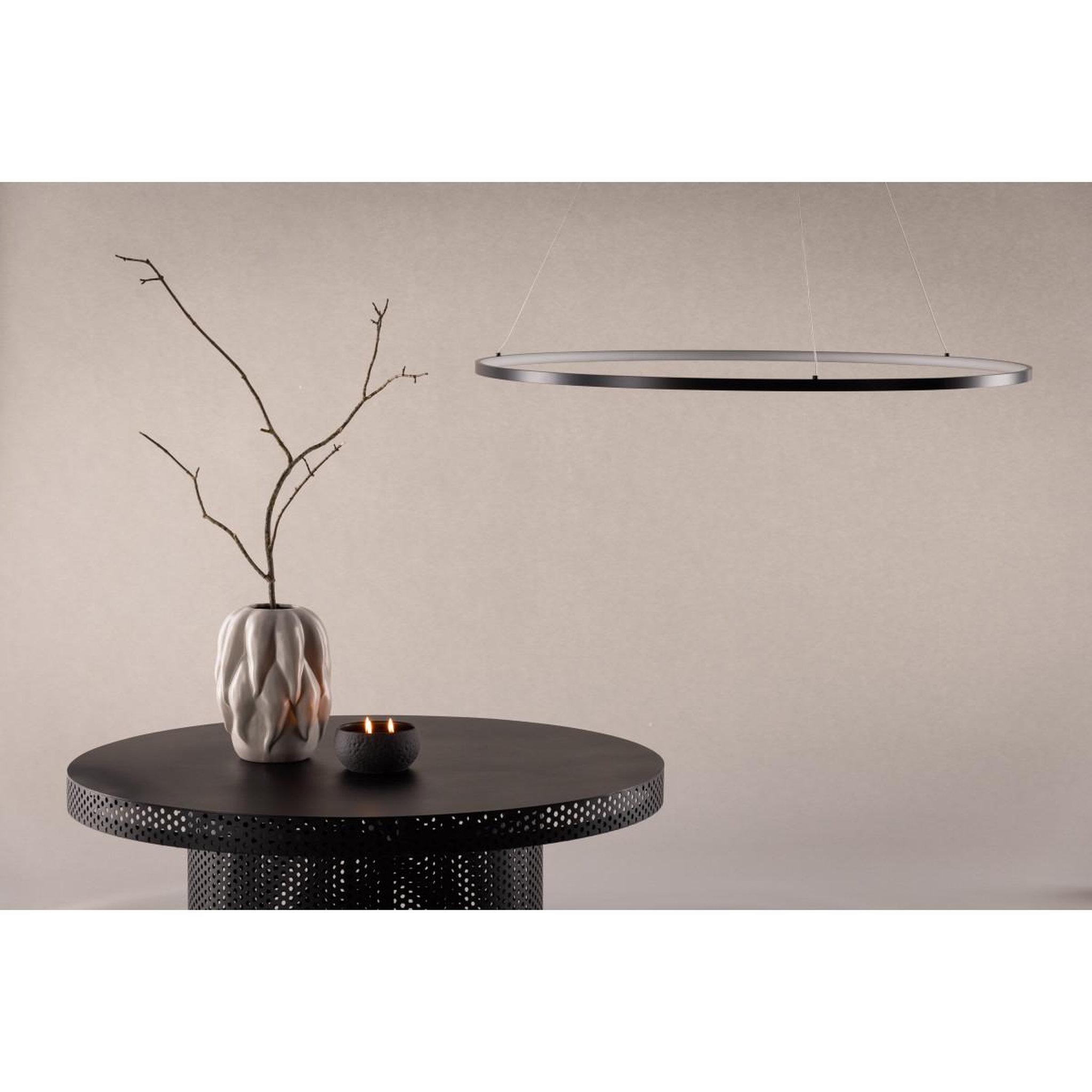 Voir la diapositive 6 : Paris Prix Lampe Suspension Design  Rodang  100cm Noir