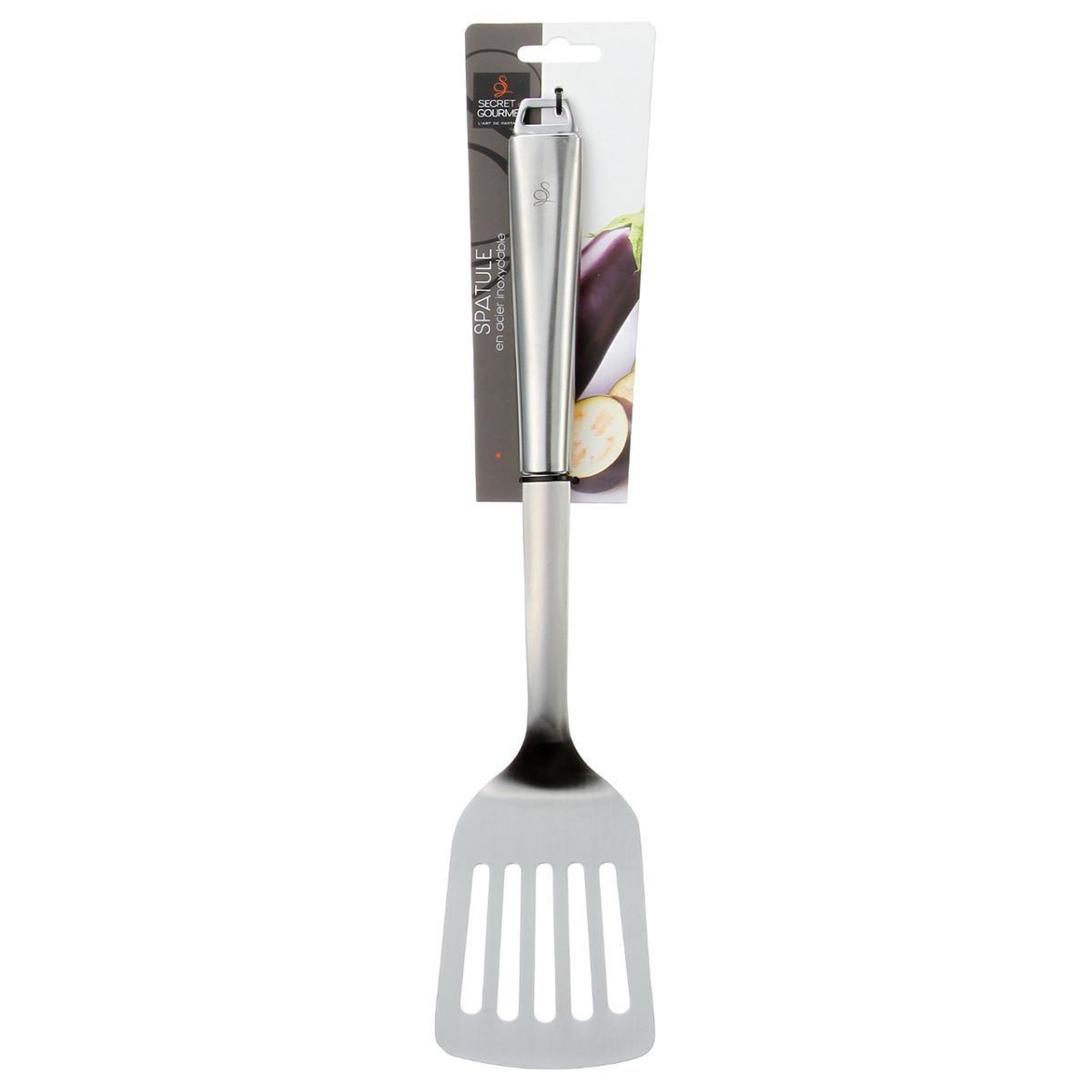 Voir la diapositive 4 : FIVE Spatule inox  cuisine  34cm argent