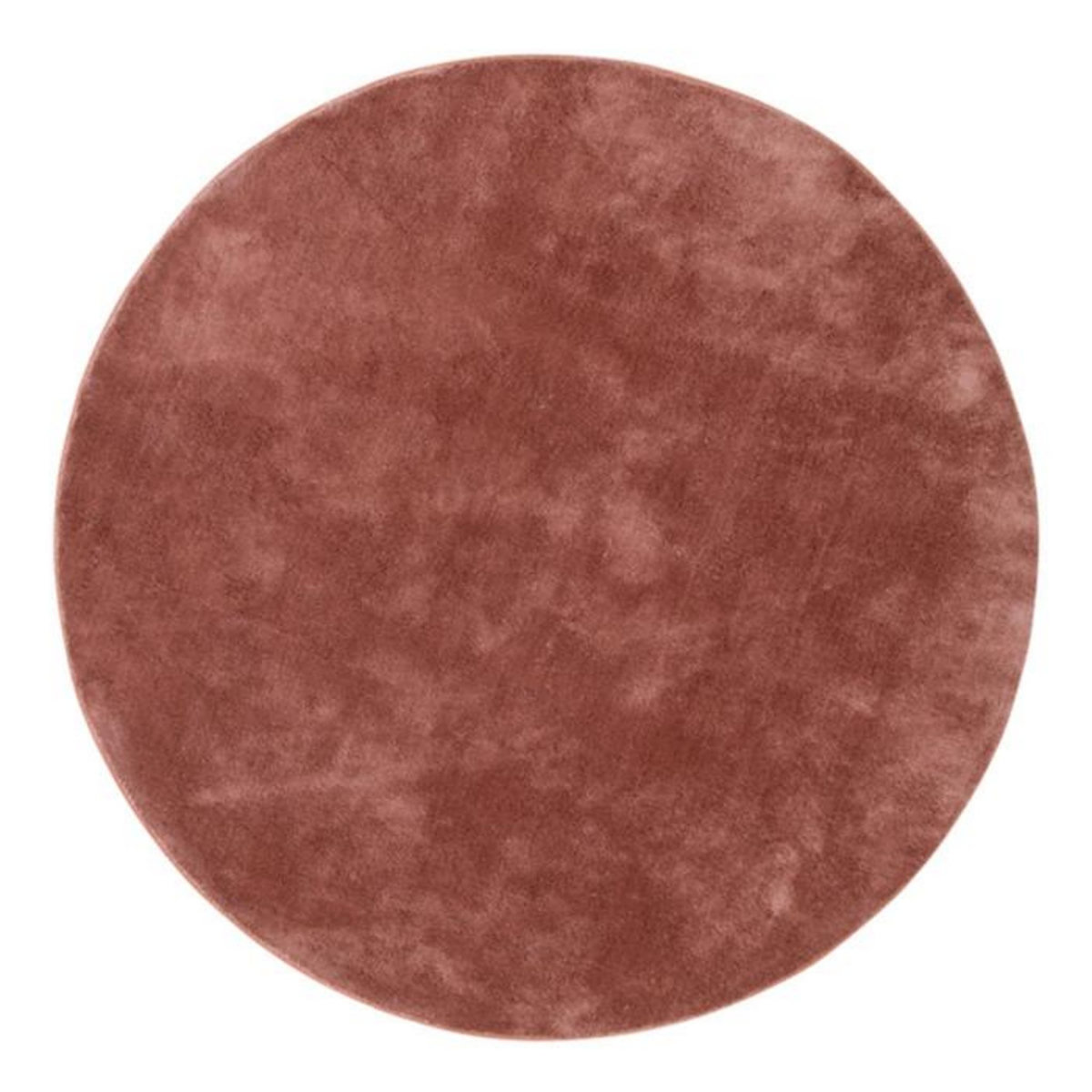 Paris Prix Tapis Déco Rond  Undra  200cm Rose Poudré