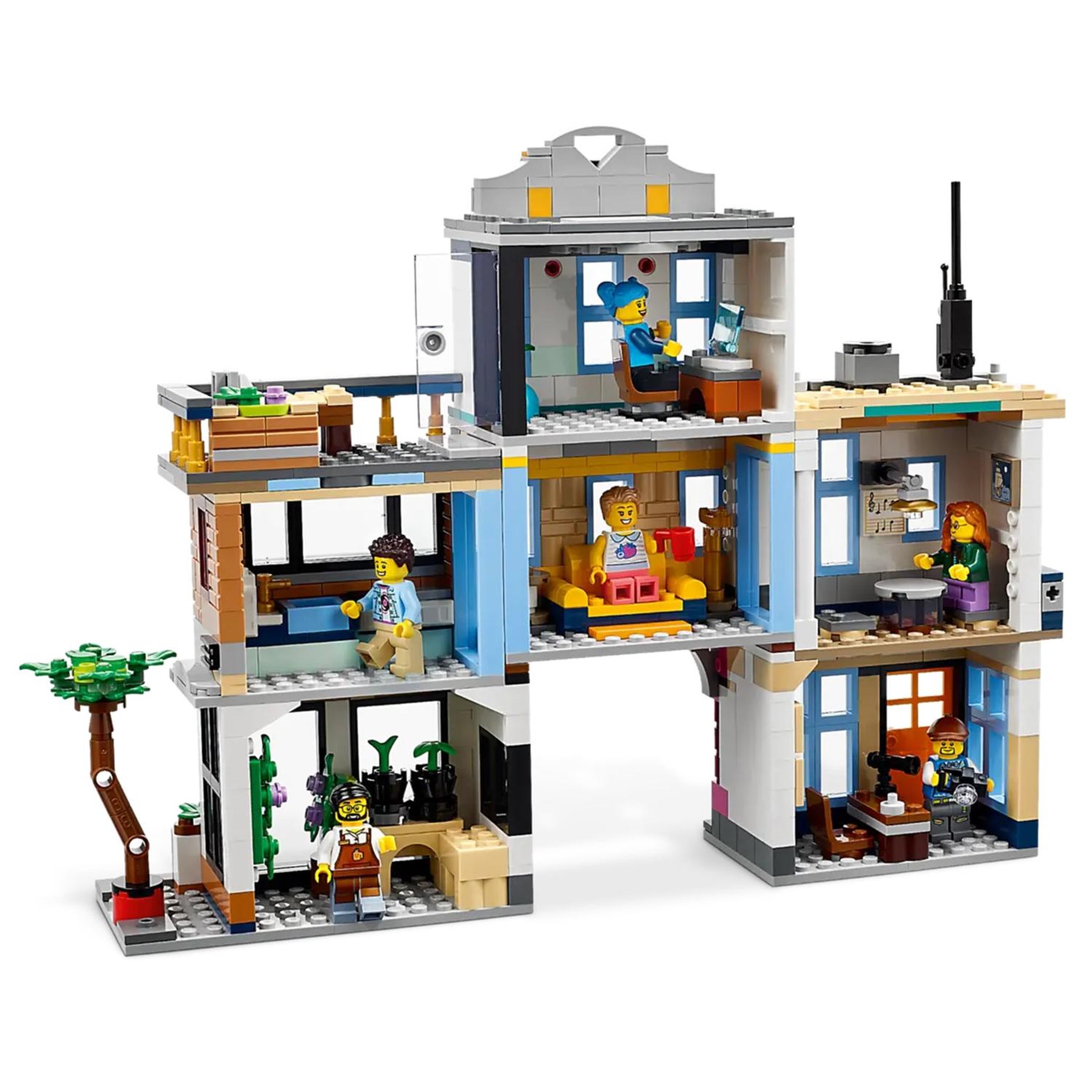 Voir la diapositive 5 : LEGO Creator 3 en 1 La grand-rue
