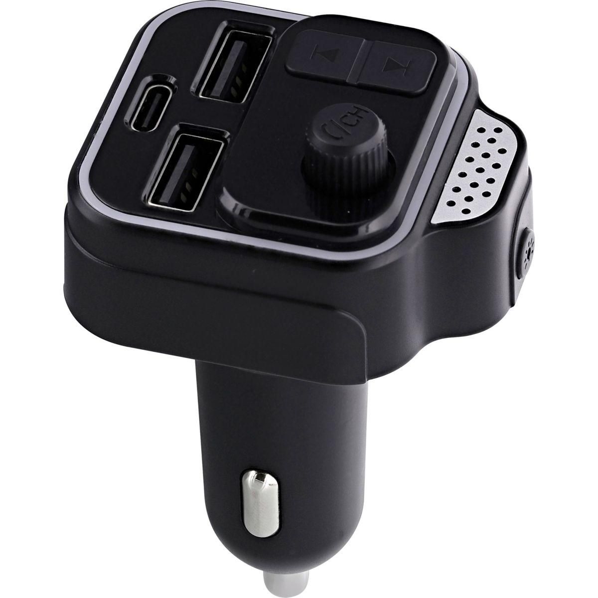 TNB Transmetteur FM Voiture bluetooth + kit main libre