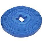 VIDAXL Tuyau plat 100 m 1  PVC