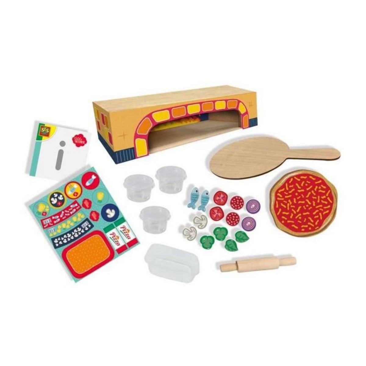 SES Creative SES CREATIVE - Kit de jeu four a pizza