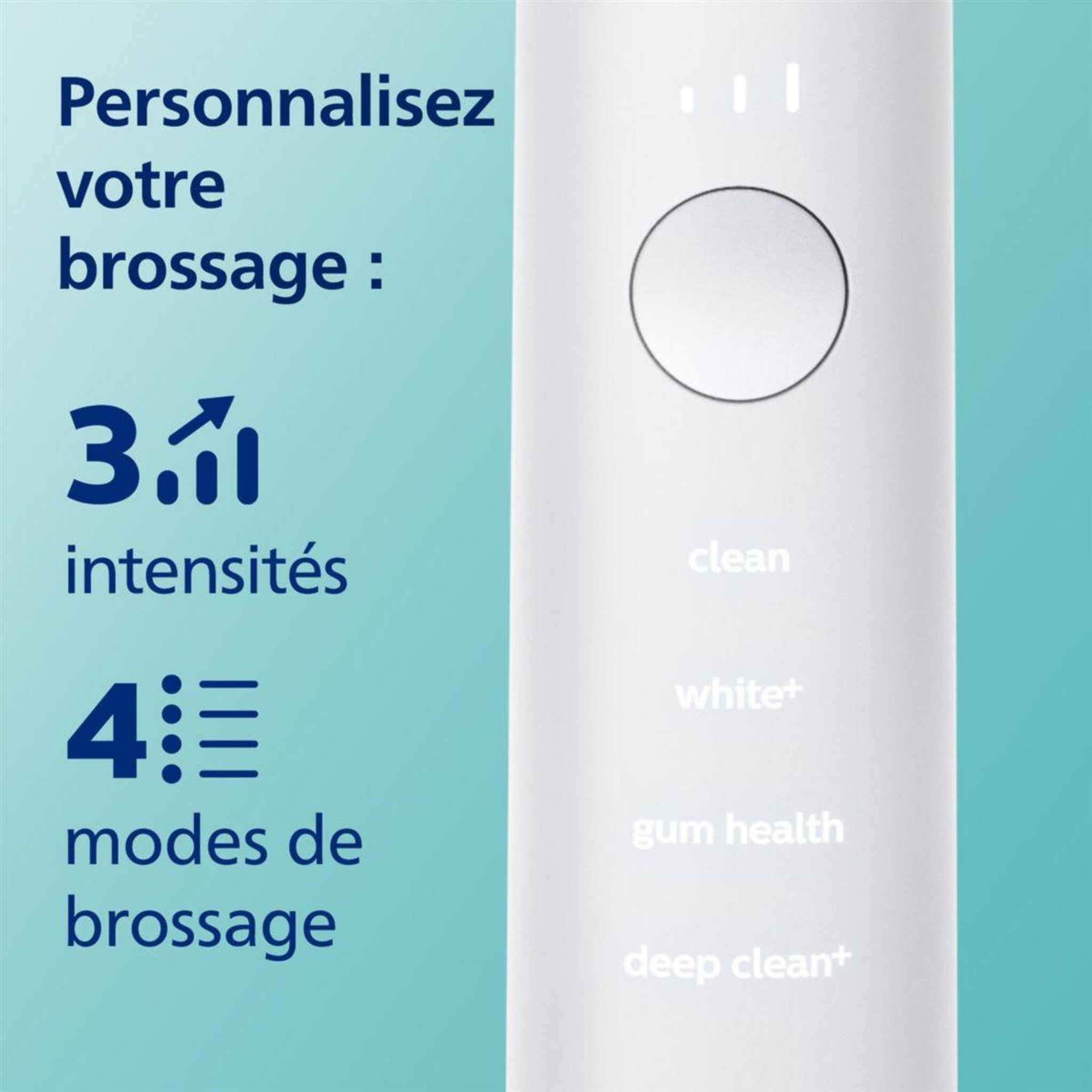 Voir la diapositive 4 : Philips Brosse à dents électrique Sonicare Diamondclean Smart 9400 HX9917/88
