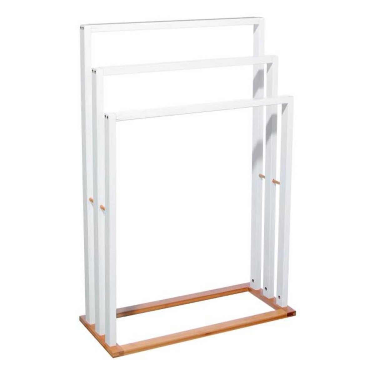 FIVE Porte-Serviettes Bois  Bambou  Blanc