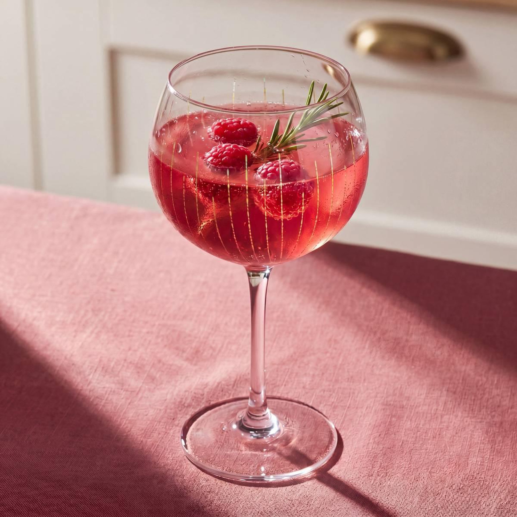 Voir la diapositive 3 : SECRET DE GOURMET Lot de 2 Verres à Gin  Lunis  60cl Doré