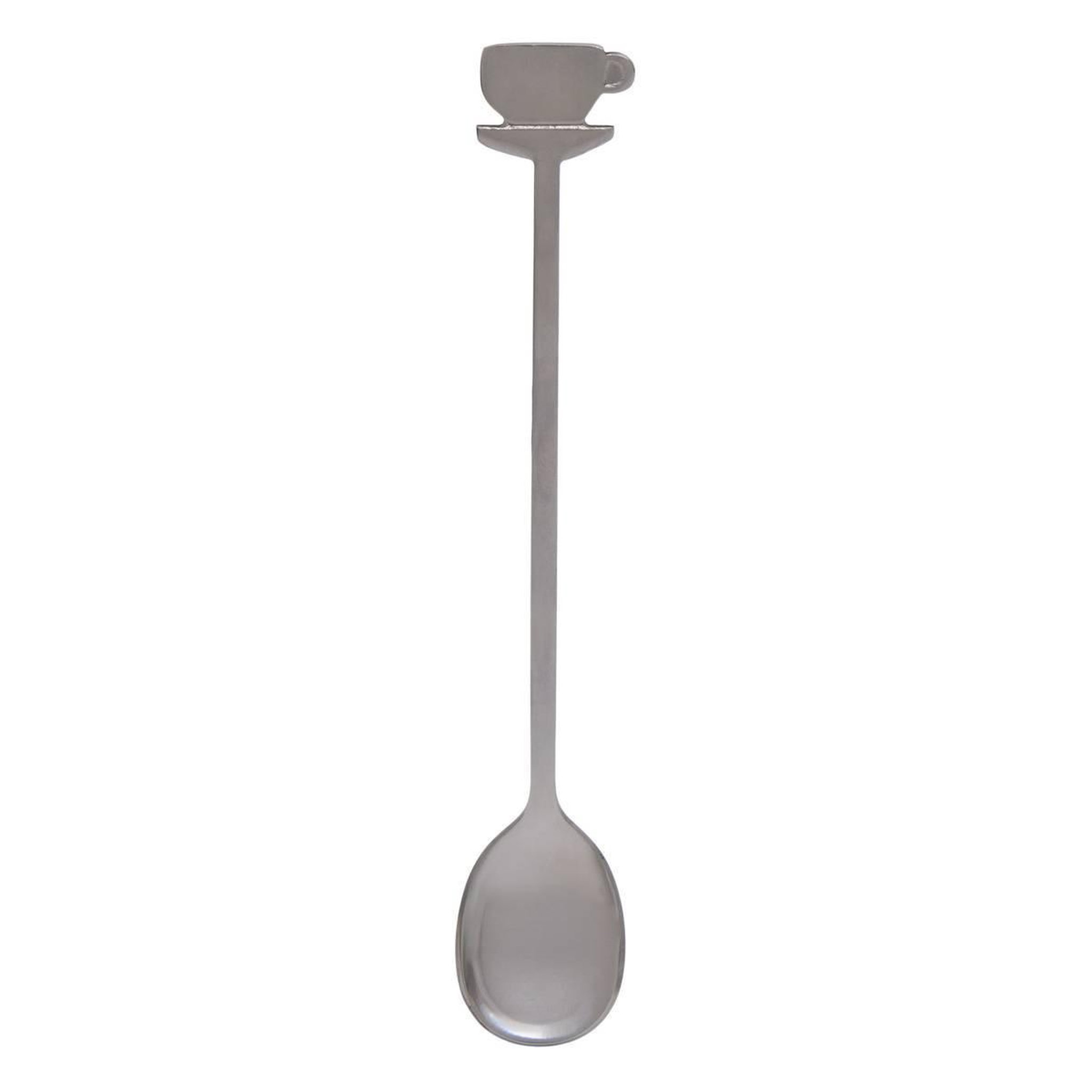 Voir la diapositive 2 : SECRET DE GOURMET Lot de 4 cuillères à café  lou  14cm argent