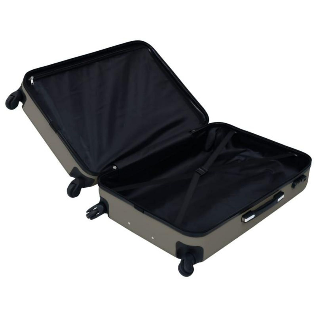 VIDAXL Valise rigide Anthracite ABS