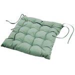 Paris Prix Galette de Chaise Matelassée  Essentiel  40x40cm Sauge