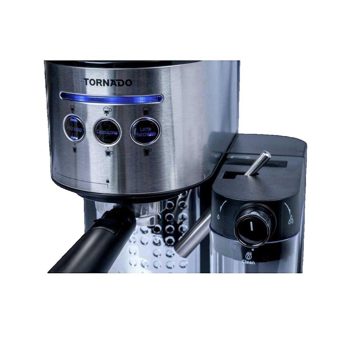 TORNADO Machine à café Tornado TCM-14125 pression 20 bars acier inoxydable