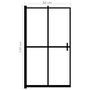 Voir la diapositive 6 : VIDAXL Cabine de douche pliable ESG 80x140 cm Noir