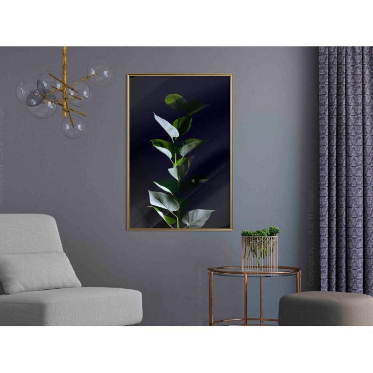 Paris Prix Affiche Murale Encadrée  Floral Elegance