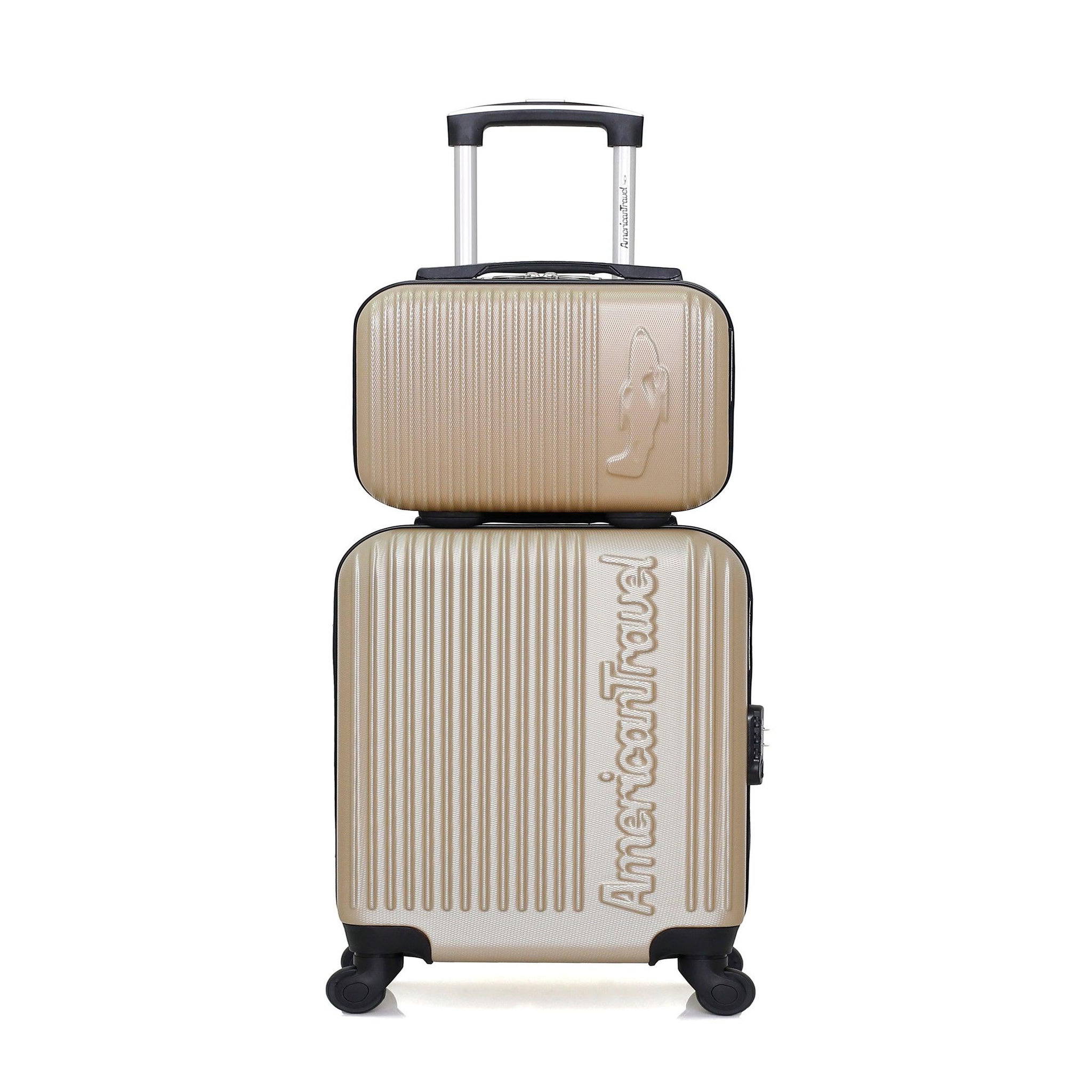 AMERICAN TRAVEL American travel - set de 2 valises nashville-h 50 cm 4 roues