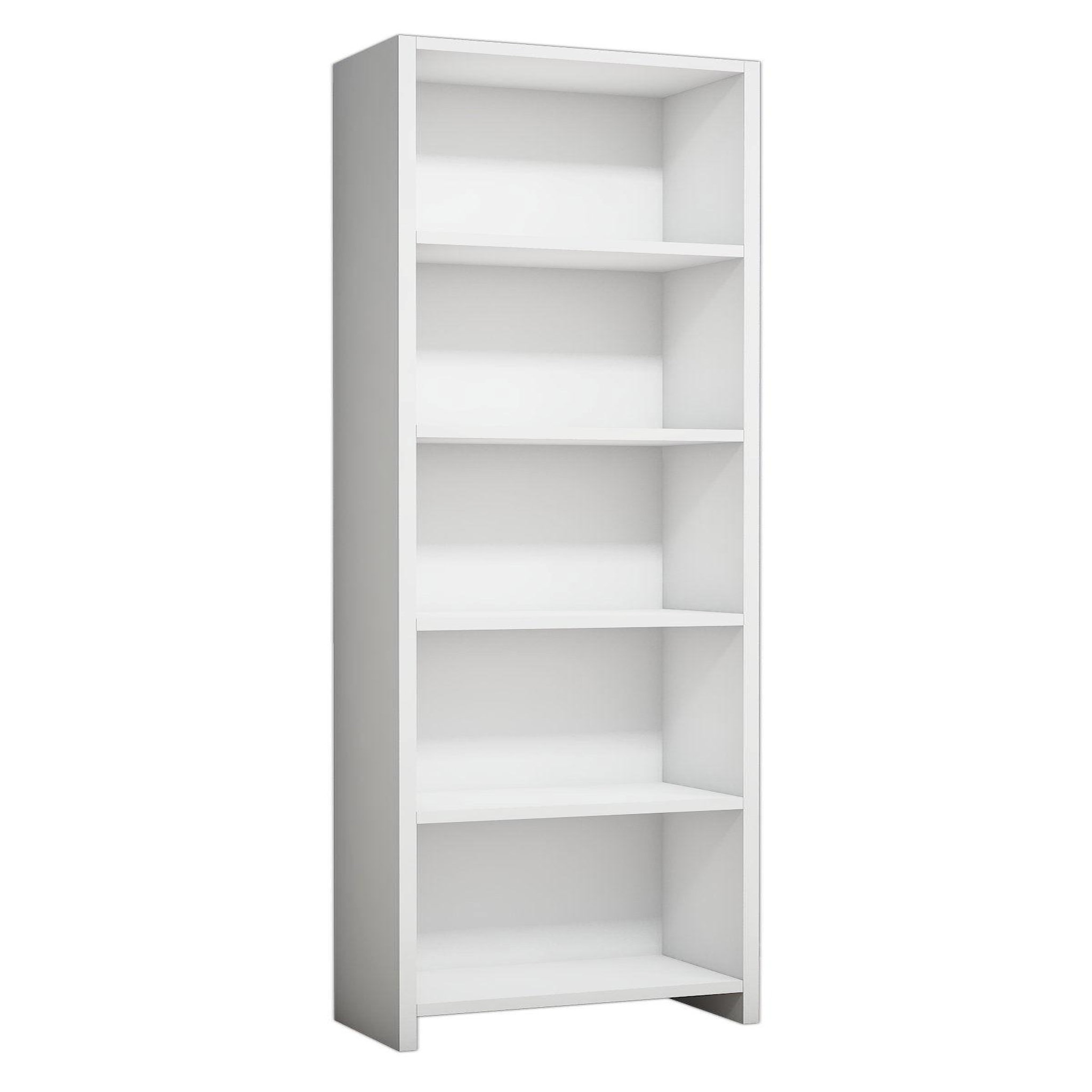 Habitat et Jardin Bibliothèque en bois  barkin  - 40 x 19 x 150 cm - blanc