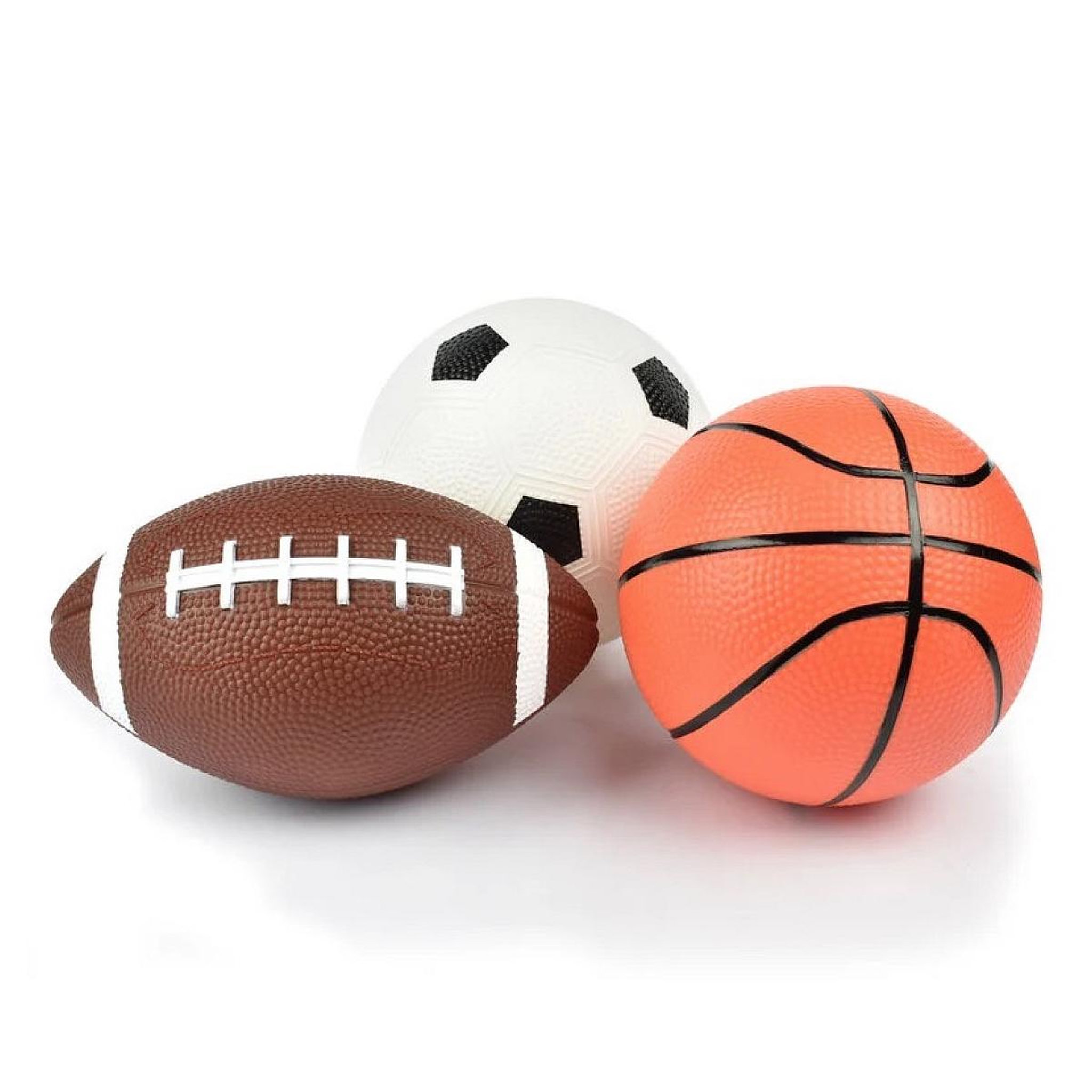 LEGAMI Lot de 3 mini balles de sport