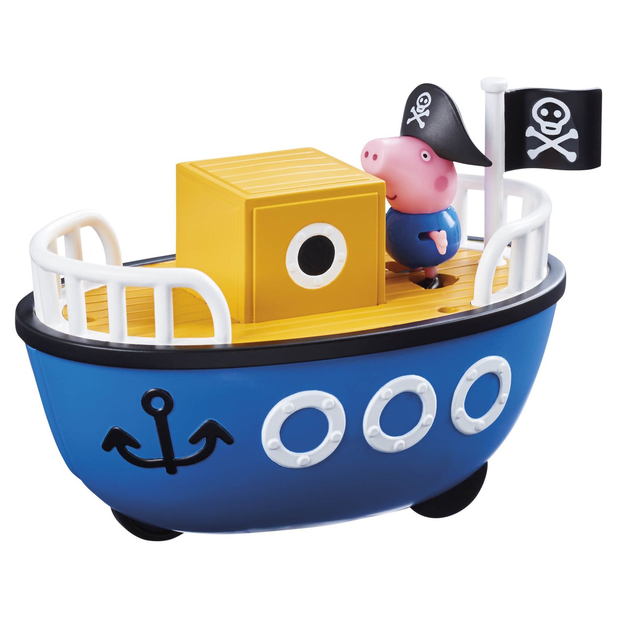 Voir la diapositive 1 : GIOCHI PREZIOSI Véhicule avec figurine - bateau - Peppa Pig 