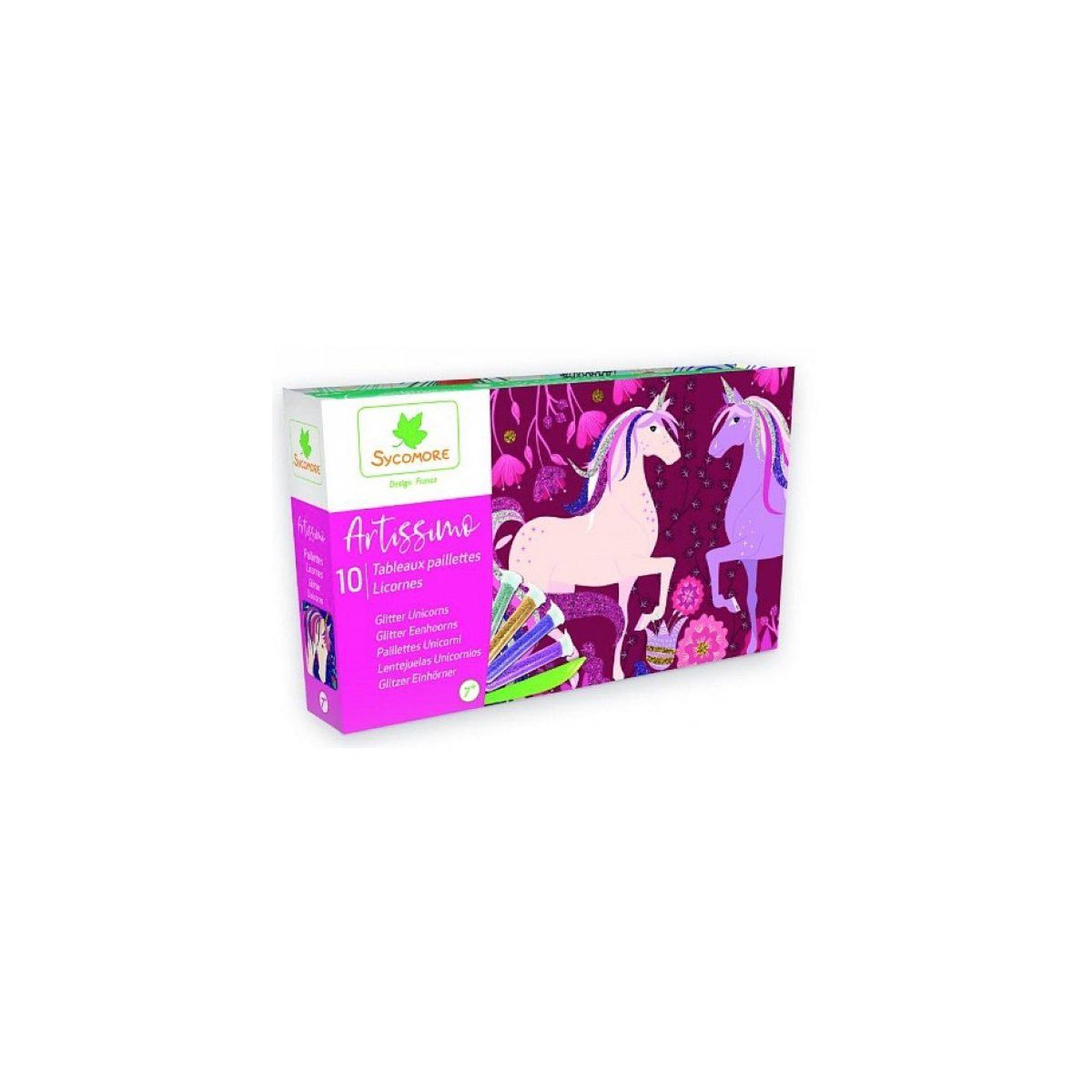 Au Sycomore Artissimo - paillettes licornes
