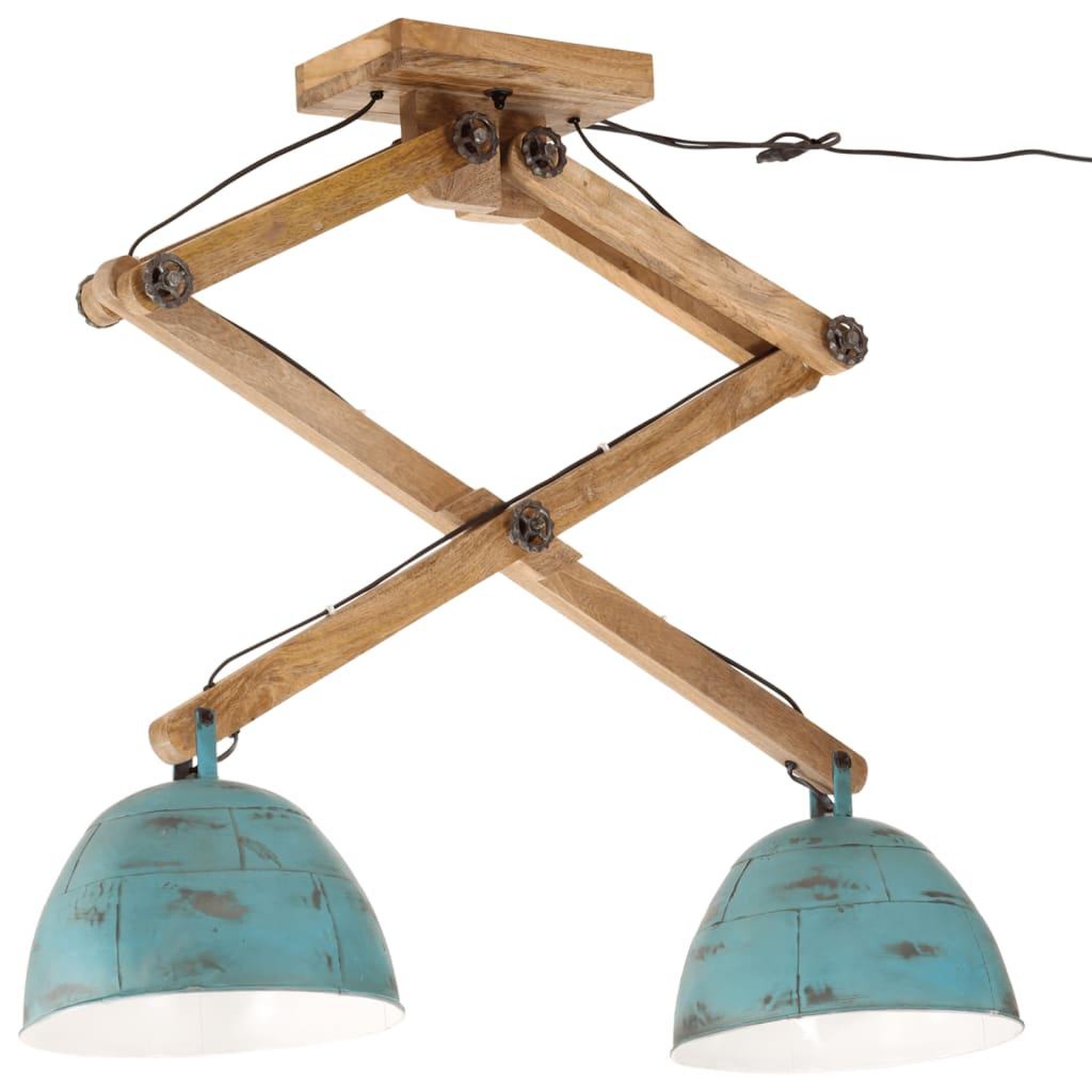 Voir la diapositive 2 : VIDAXL Plafonnier 25 W bleu delave 29x18x85 cm E27