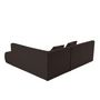 Voir la diapositive 4 : LISA DESIGN Onyx - canapé modulable d'angle droit 5 places - en tissu mailles 3d