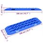 Voir la diapositive 6 : VIDAXL Planches de traction 2 pc Bleu 106x30,5x7 cm Nylon