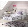 Voir la diapositive 3 : Paris Prix Lit Enfant  Alice  90x200cm Blanc