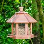 Voir la diapositive 3 : HI HI Mangeoire a oiseaux suspendue Marron