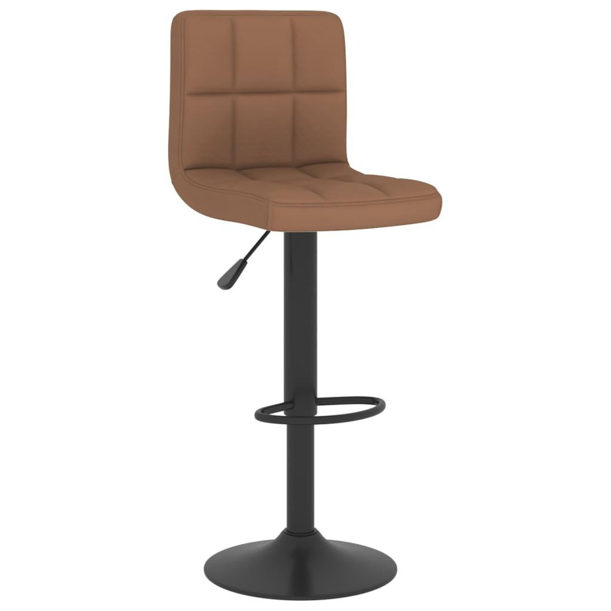 Voir la diapositive 3 : VIDAXL Tabourets de bar lot de 2 marron tissu