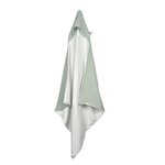 Paris Prix Cape de Bain Bébé  Absorbant  75x75cm Vert Céladon