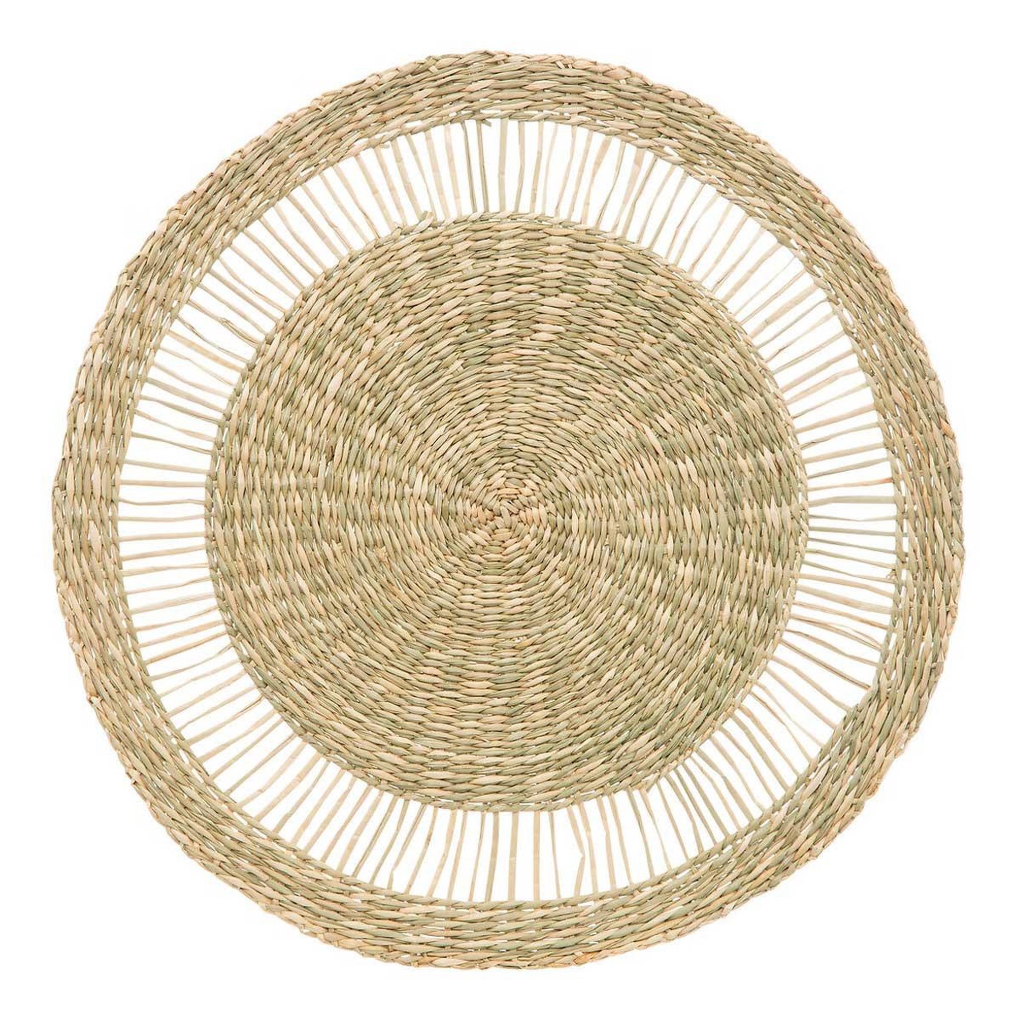 SECRET DE GOURMET Set de table déco  spring water  38cm naturel