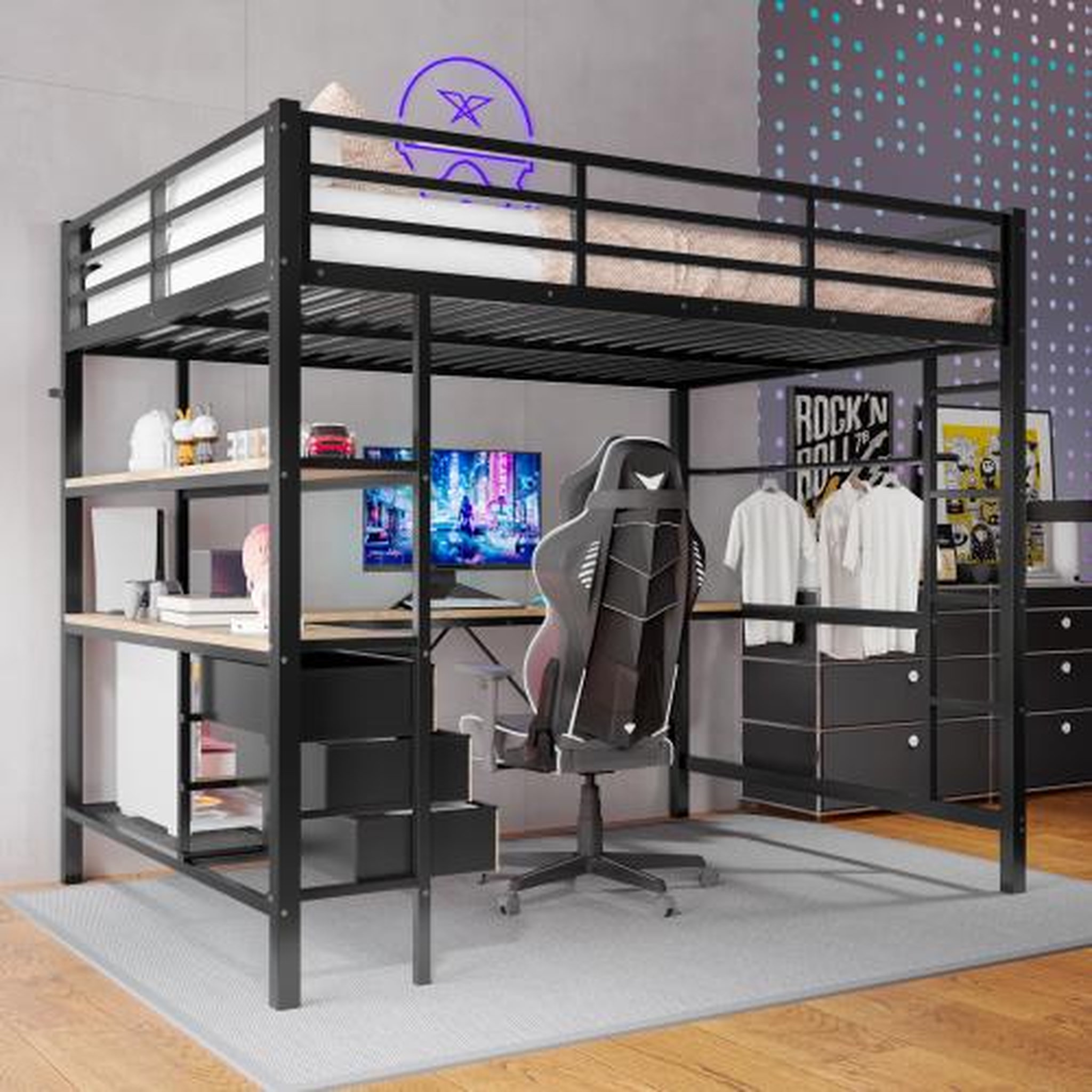 Voir la diapositive 5 : MERAX Lit mezzanine