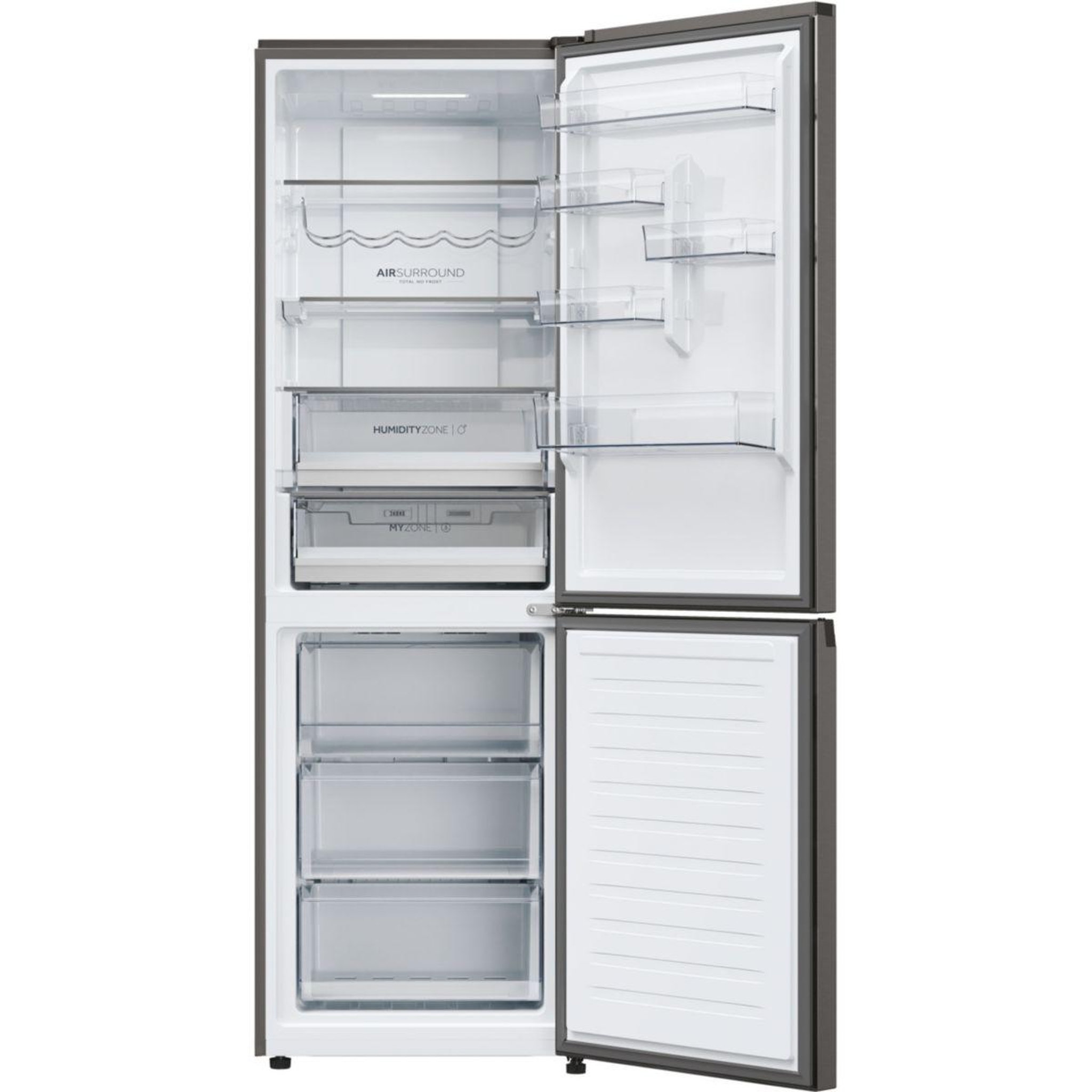 Voir la diapositive 2 : HAIER Réfrigérateur combiné HDPW5618CNPD