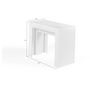 Voir la diapositive 7 : Table console extensible avec rallonges  45/235 cm ELORA  
