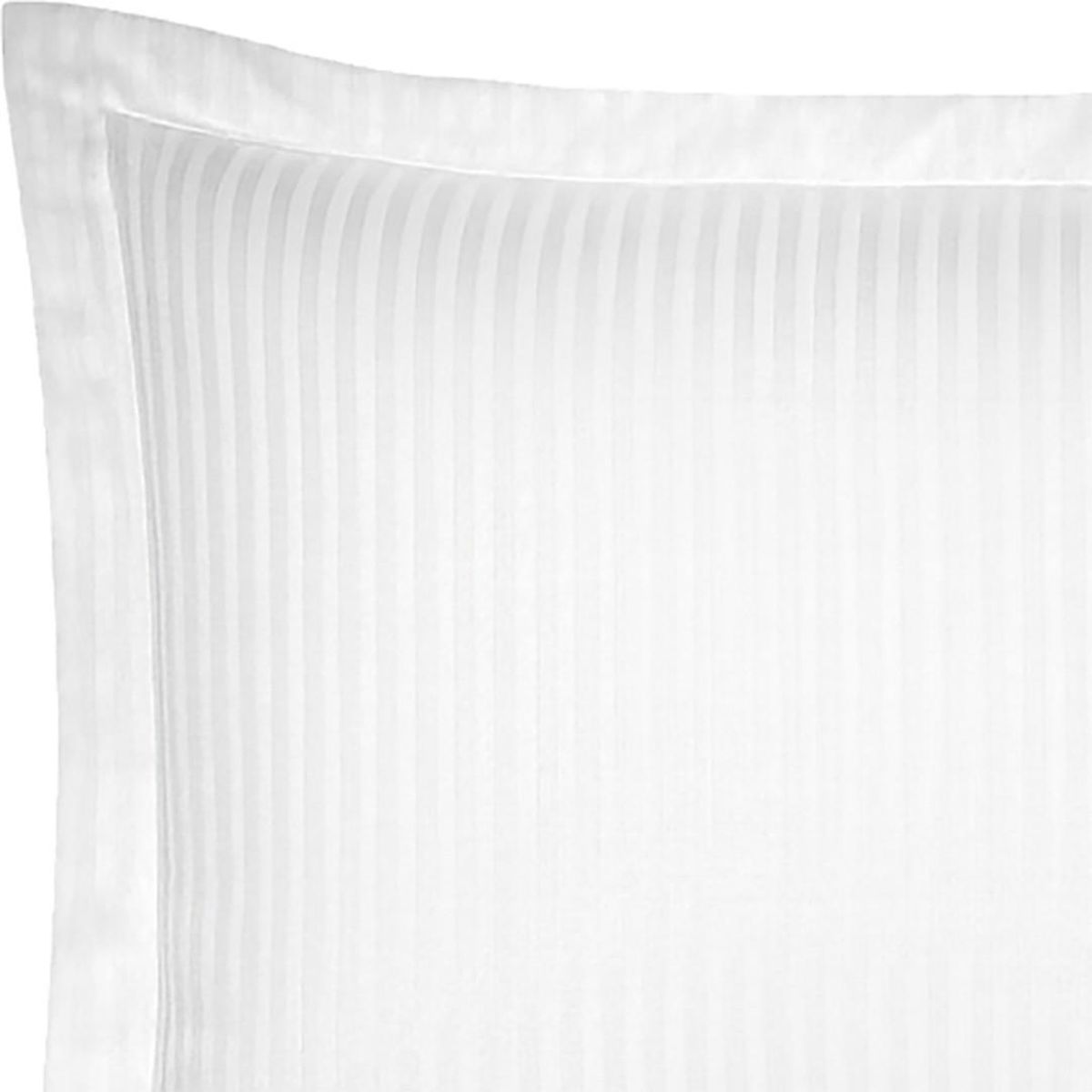 Home collection Lot de deux taie d'oreiller 100% satin coton amboise