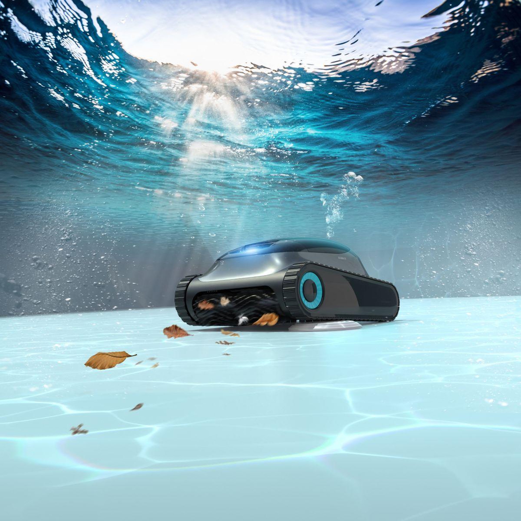 Voir la diapositive 2 : AIPER Robot piscine scuba s1 2025 sans fil - fond, parois, ligne d'eau - bassin jusqu'à 150 m²