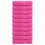 Voir la diapositive 1 : VIDAXL Serviettes de douche de qualité supérieure SOLUND 10 pcs rose