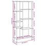 Voir la diapositive 5 : VIDAXL Etagere a livres 80x30x180 cm Acier et bois d'ingenierie