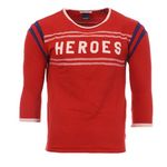 Scotch & Soda T-shirt Manches 3/4  Homme Scotch & Soda Heroes. Coloris disponibles : Rouge