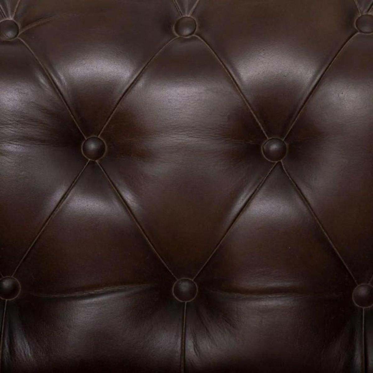 ATMOSPHERA Fauteuil Chesterfield  Deep Soul  93cm Marron