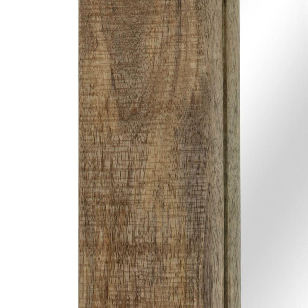 VIDAXL Miroir Bois massif de manguier 50 x 110 cm