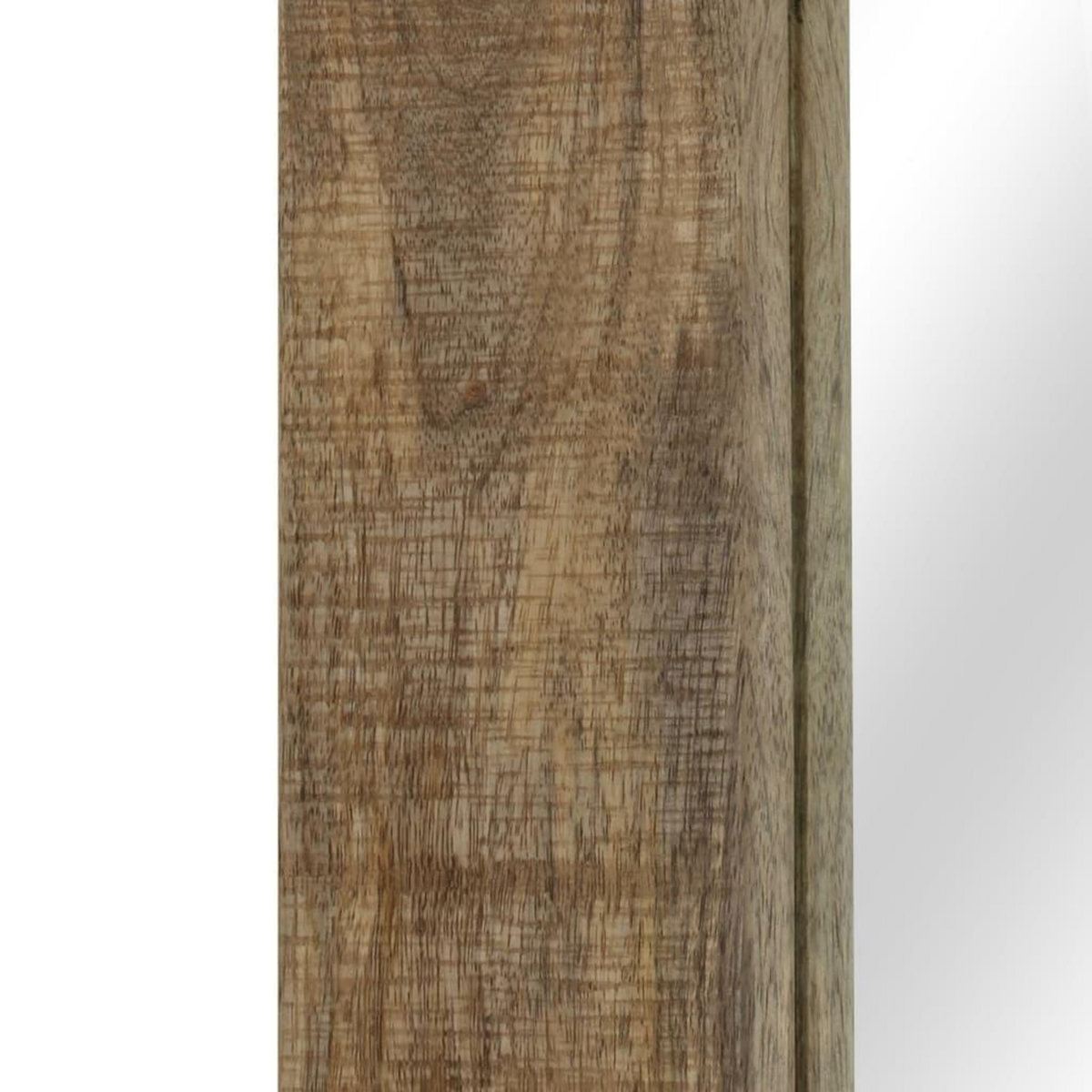 VIDAXL Miroir Bois massif de manguier 50 x 110 cm