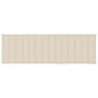 Voir la diapositive 3 : VIDAXL Chaise longue de jardin avec coussin Bois d'acacia solide
